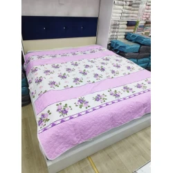 Örtük MiraNova CTS-507, satin, çəhrayı, 200x220 sm