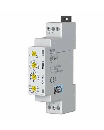 Zaman rölesi Entes MCB-7, 24V/240V AC/DC, 0.1s-30s - M4116