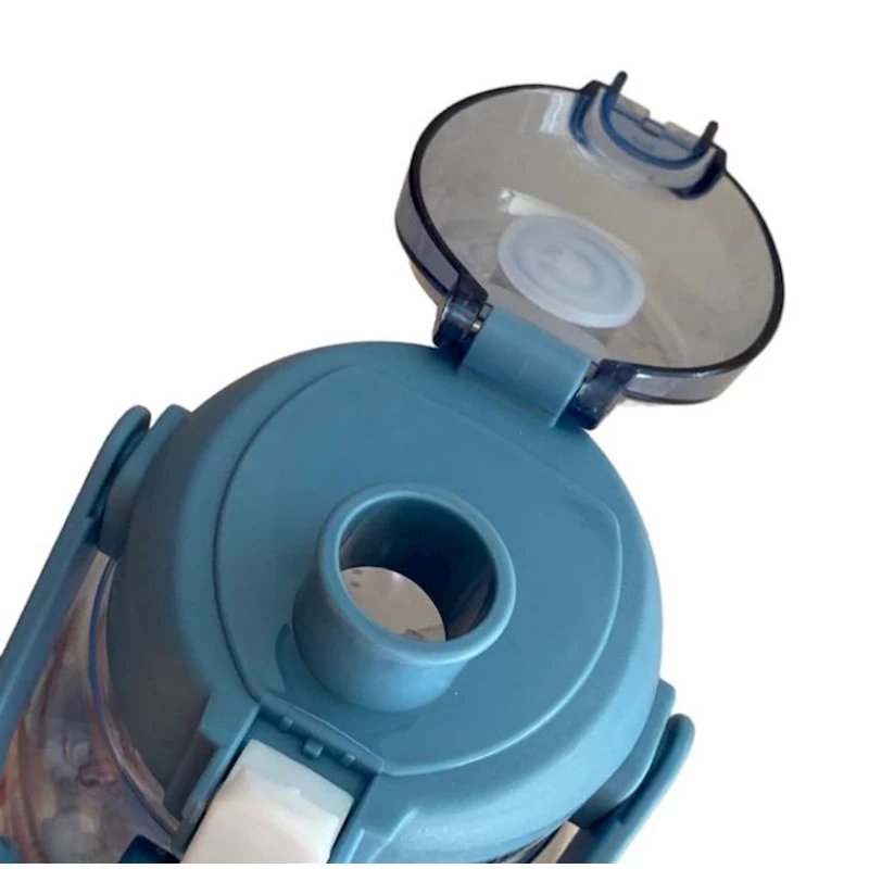 Su qabı PA-1010860, 1500 ml, şəffaf, borucuq ilə