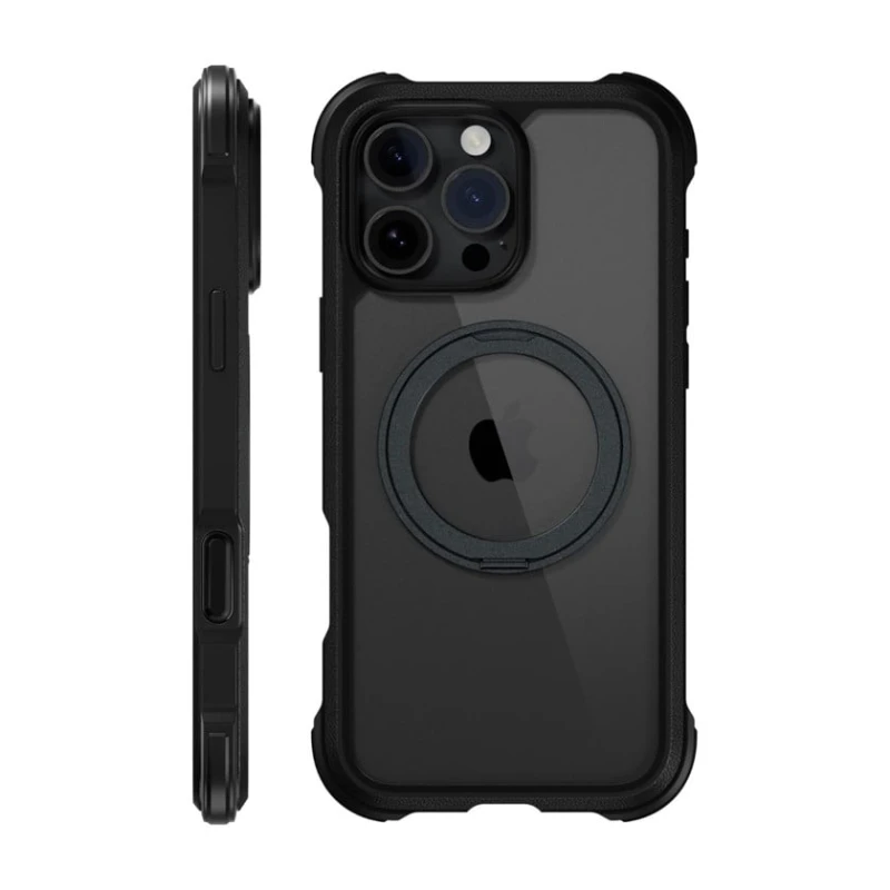 Чехол Mageasy Odyssey Stand M 360 Magnetic Stand Protective Camera Control Edition для Apple iPhone 16 Pro Max Black Чехол Mageasy Odyssey Stand M 360 Magnetic Stand Protective Camera Control Edition для Apple iPhone 16 Pro Max Black