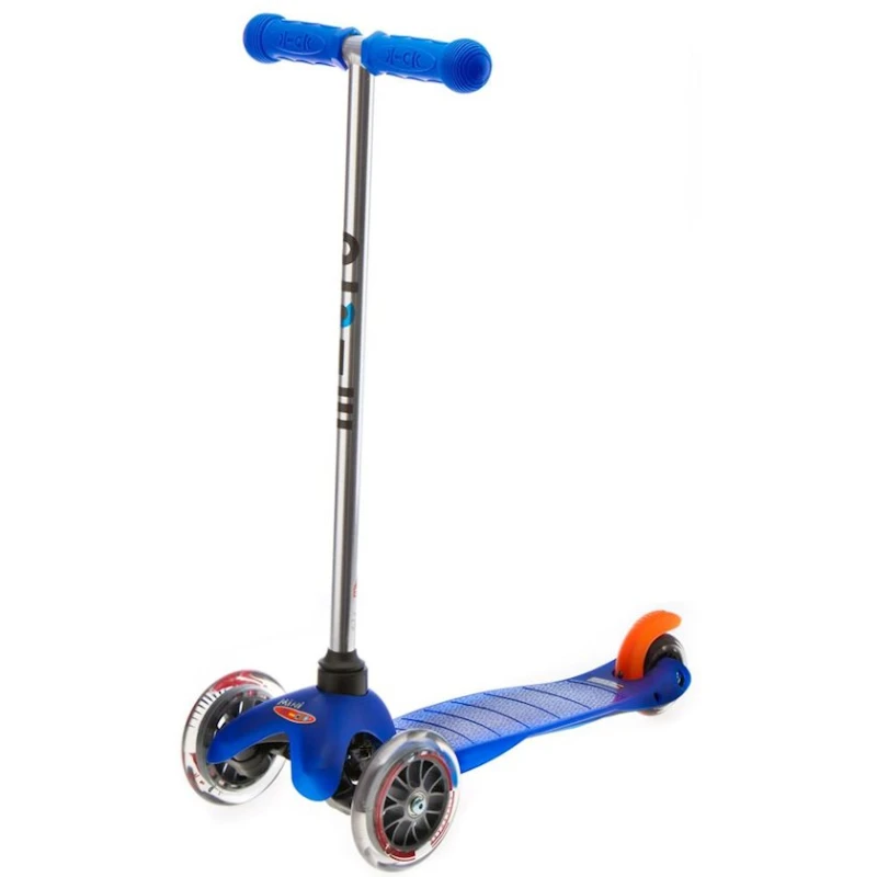 Üç təkərli samokat Micro Mini Kickboard Scooter, göy, alüminium, plastik, 2-6 yaş, 53х62х25, 4 sm, 1814 q
