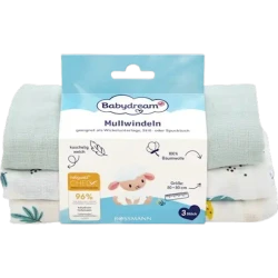 Набор пеленок Babydream, муслин/хлопок, 80х80 см, товар в ассортименте