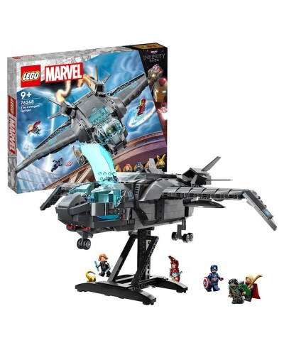 Konstruktor LEGO Marvel Super Heroes The Avengers Quinjet 76248, 9+ yaş, 795 hissə