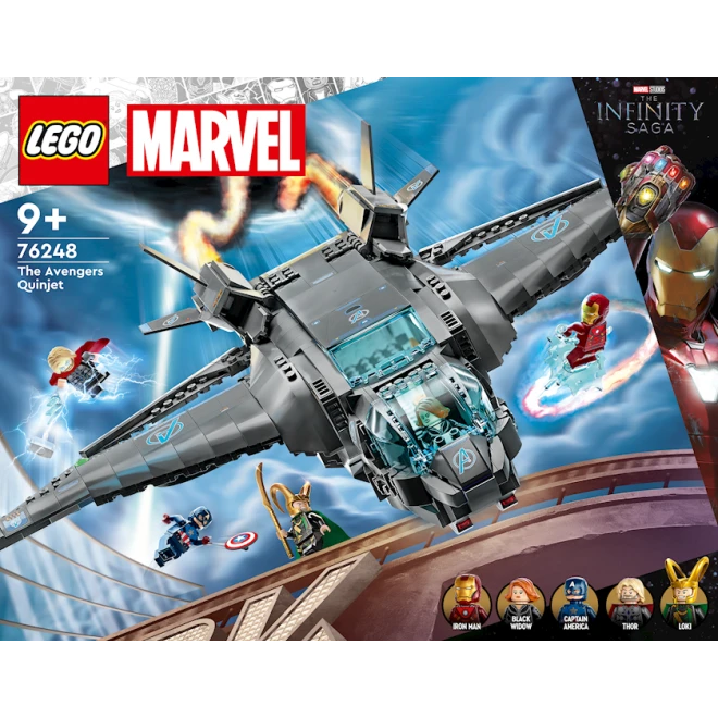 Конструктор LEGO Marvel Super Heroes The Avengers Quinjet 76248, 9+ лет, 795 элементов