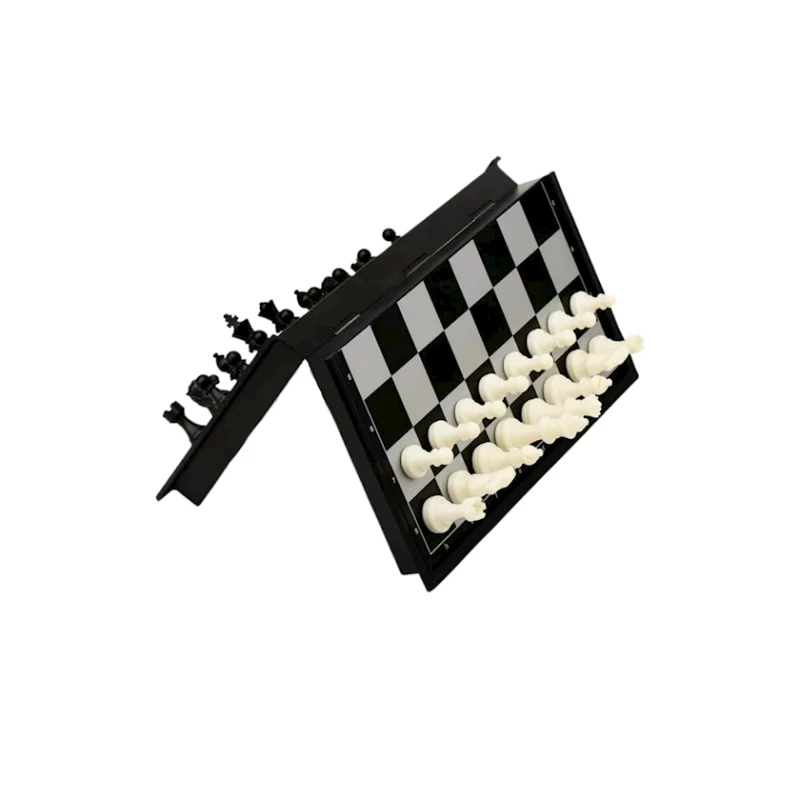 Шахматы магнитные 1913, 25x25 см, пластик/металл, черные