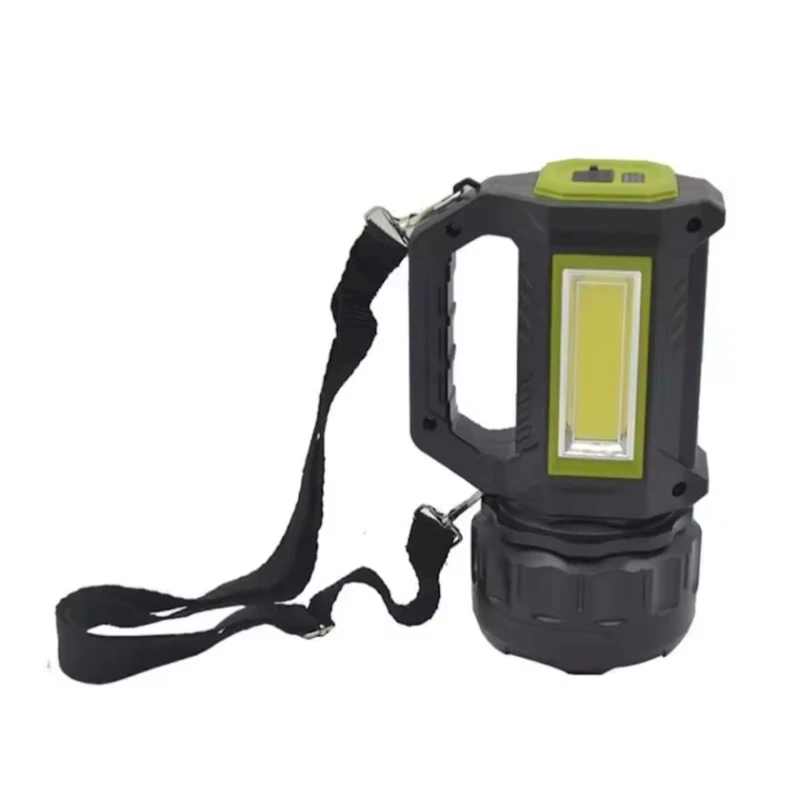 Фонарь F35-ag-304, пластик, черный/зеленый, 19x7x12 см Фонарь F35-ag-304, пластик, черный/зеленый, 19x7x12 см