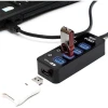 USB HUB XBOSS i4 Black USB HUB XBOSS i4 Black
