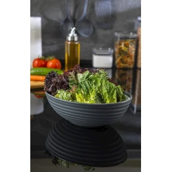 Миска Hobby Life 17x23x8 см, пластик, серая