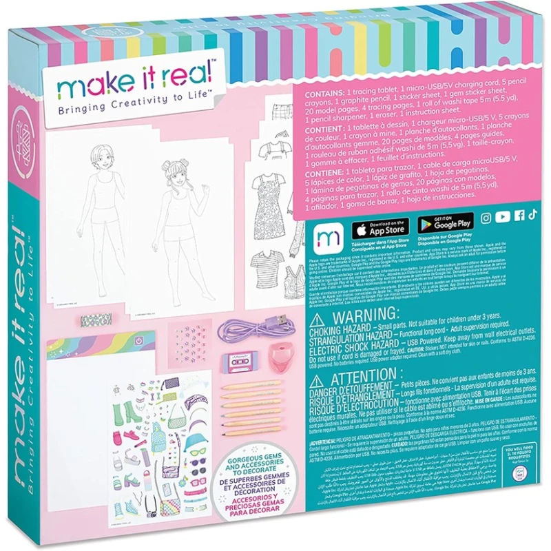 Набор рисования светом Make it Real, 8+ лет