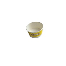 Dondurma üçün birdəfəlik qab dəsti Loyal 4149622975, karton, ağ, 8x4 sm, 100 ml, 1000 əd