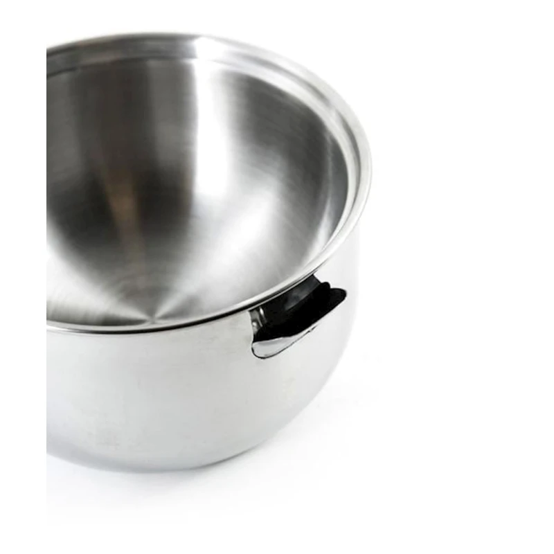 Ковш Hom-me 101202, 15x9 см, нержавеющая сталь, серебристый