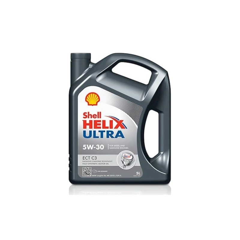 Моторное масло Shell Helix Ultra ECT C3 5W-30, 5 л Моторное масло Shell Helix Ultra ECT C3 5W-30, 5 л