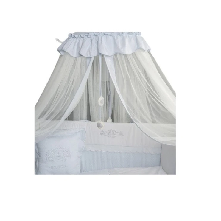 Навес для детской кроватки Funna baby Prince Romantica, 8 м, тюль, голубой Навес для детской кроватки Funna baby Prince Romantica, 8 м, тюль, голубой