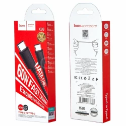 Кабель USB Hoco X88 Type-C to Type-C, 60W