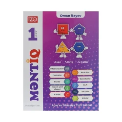 Книга İzə Nəşriyyatı Məntiq 1-ci sinif, O. Bəyov