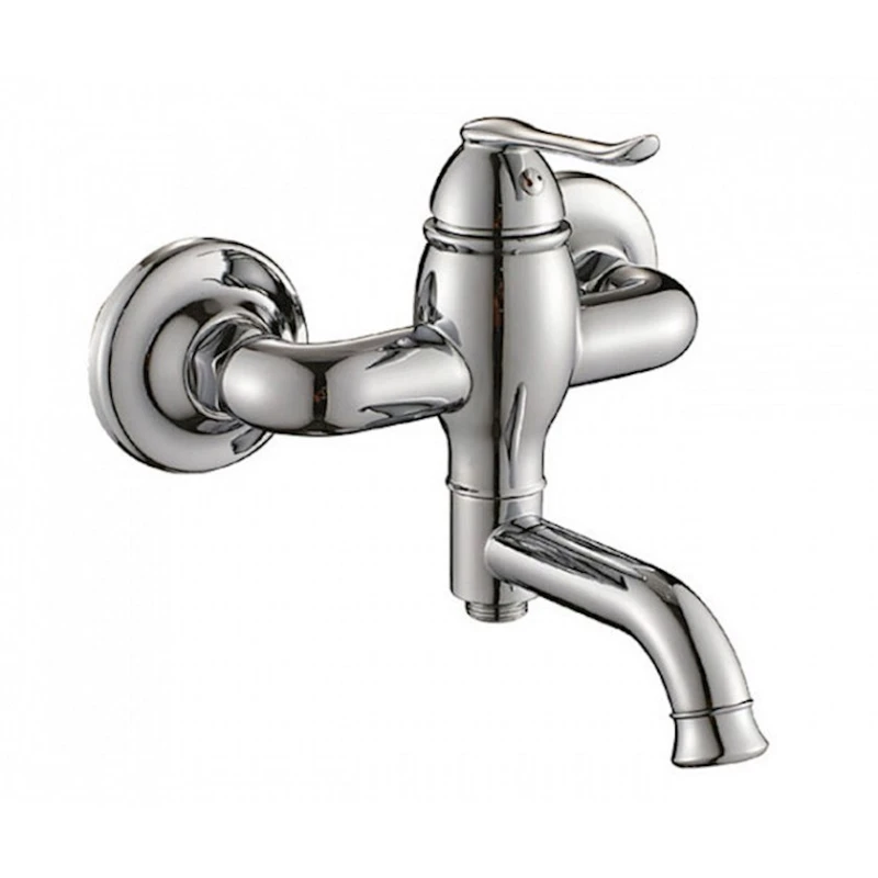 Смеситель для ванны GPD MBB150 серебристый