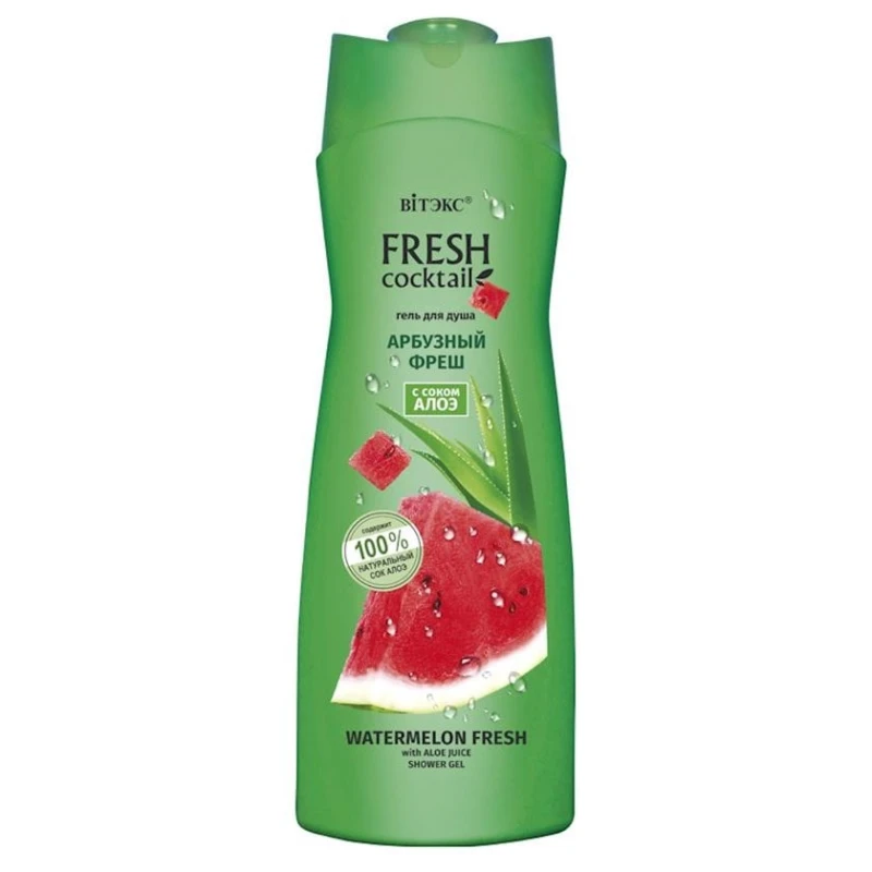 Гель для душа Витэкс Fresh Coctail Watermelon Fresh 515 мл Гель для душа Витэкс Fresh Coctail Watermelon Fresh 515 мл
