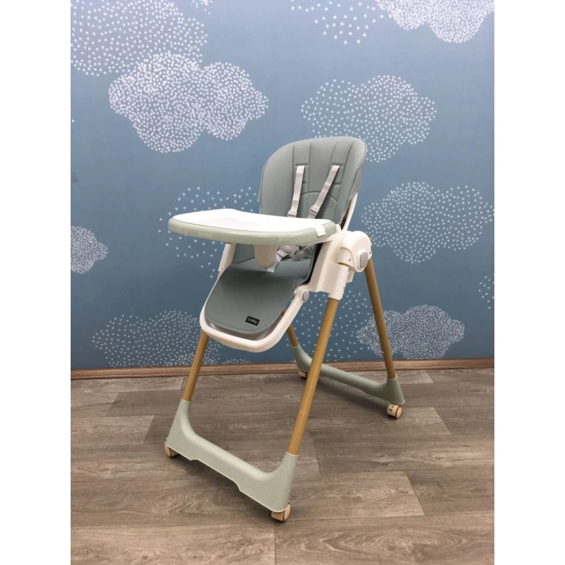 Стульчик для кормления Burbay 506, серый Стульчик для кормления Burbay 506, серый