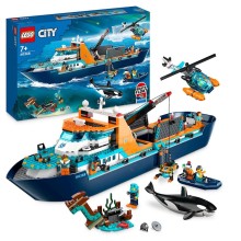 Konstruktor LEGO City Exploration Arctic Research Ship 60368, 7+ yaş, 815 hissə