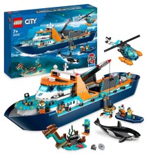 Konstruktor LEGO City Exploration Arctic Research Ship 60368, 7+ yaş, 815 hissə
