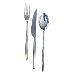 Набор столовых приборов Eurolux CS8127L-132MP на 12 персон 132 предмета, нержавеющая сталь, подарочная упаковка