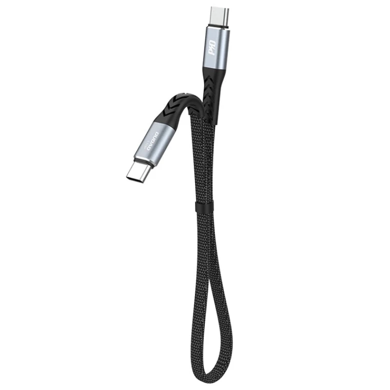 Кабель USB DUDAO L10C Type-C to Type-C, 23 см, Черный Кабель USB DUDAO L10C Type-C to Type-C, 23 см, Черный