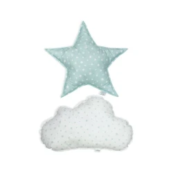 Набор декоративных подушек Chicco Funna baby Aqua, 2 шт Набор декоративных подушек Chicco Funna baby Aqua, 2 шт