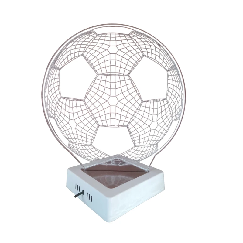 3D лампа 3d lights Мяч, оранжевый, 19х32 см 3D лампа 3d lights Мяч, оранжевый, 19х32 см