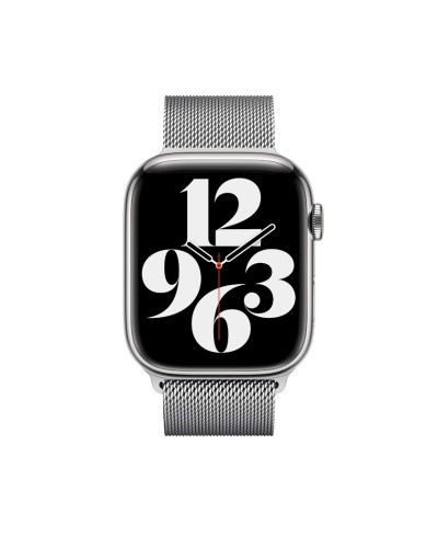 Qayış Apple Milanese Loop iWatch 45mm üçün Silver (MTJR3AM/A)