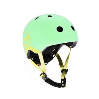 Uşaq dəbilqəsi Scoot&Ride, yaşıl/sarı, XXS-S