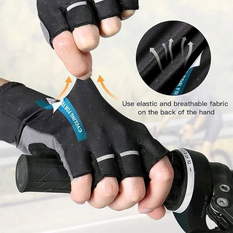 Велоперчатки Santic Chao W0P061J, бордовые/серые, хлопок/полиэстер, размер XL