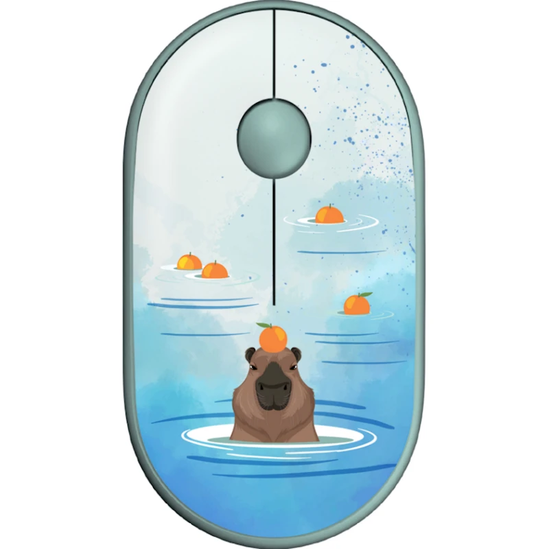 Мышь 2E MF300 Capybara Tangerine Silent WL BT Green (2E-MF300WCAPIBARAGN) Мышь 2E MF300 Capybara Tangerine Silent WL BT Green (2E-MF300WCAPIBARAGN)