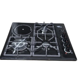 Варочная поверхность Nur Line, сталь, черный