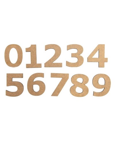 Hazırlamalar dəsti Rosa Talent Rəqəm „9“, 3 sm, MDF, 10 əd