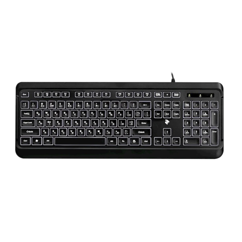 Клавиатура 2E KS120 USB Black Клавиатура 2E KS120 USB Black