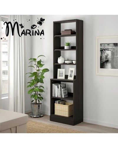 Stellaj Marina 3563_M25StelCokolVen, LDSP, 212x37x61 sm, qara