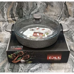 Böyük tava Oms SHA-00002550, qranit, boz, 28 sm