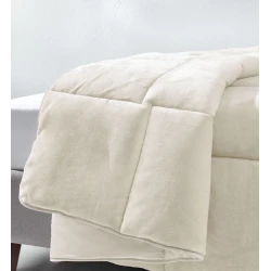 Одеяло Yataş Veldon Soft, 195x215 см, двуспальный, бежевый Одеяло Yataş Veldon Soft, 195x215 см, двуспальный, бежевый