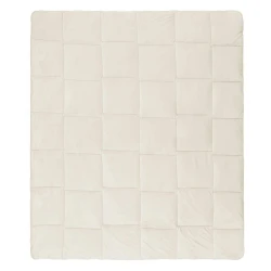 Одеяло Yataş Veldon Soft, 195x215 см, двуспальный, бежевый Одеяло Yataş Veldon Soft, 195x215 см, двуспальный, бежевый