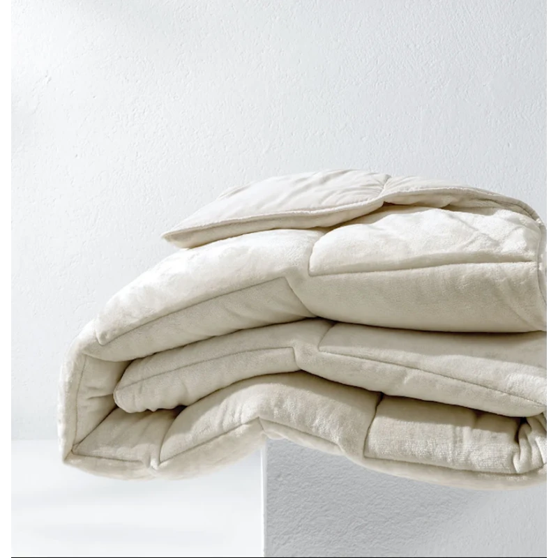 Одеяло Yataş Veldon Soft, 195x215 см, двуспальный, бежевый Одеяло Yataş Veldon Soft, 195x215 см, двуспальный, бежевый