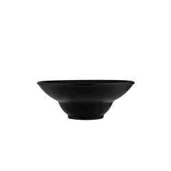 Тарелка глубокая Wilmax Slatestone WL‑661113/A, круглая, 1100 мл, диаметр 22.5 см, фарфор, черный