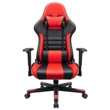 Oyun kreslosu GM317, 155x55 sm, qara/qırmızı