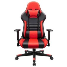 Oyun kreslosu GM317, 155x55 sm, qara/qırmızı