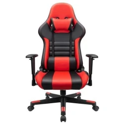 Игровое кресло GM317, 155х55 см, черный/красный