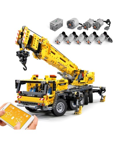 Konstruktor Mould King Technology Mobile Grane idarəetmə pultu ilə, 2590 hissə