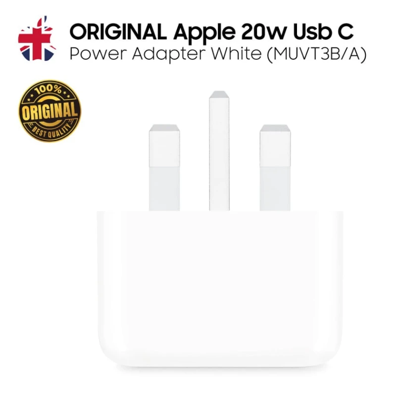 Şəbəkə enerji toplama cihazı Apple USB-C 20 W UK Plug