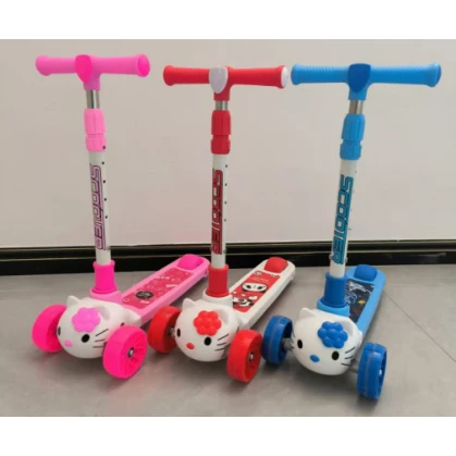 Детский самокат 809KT, красный