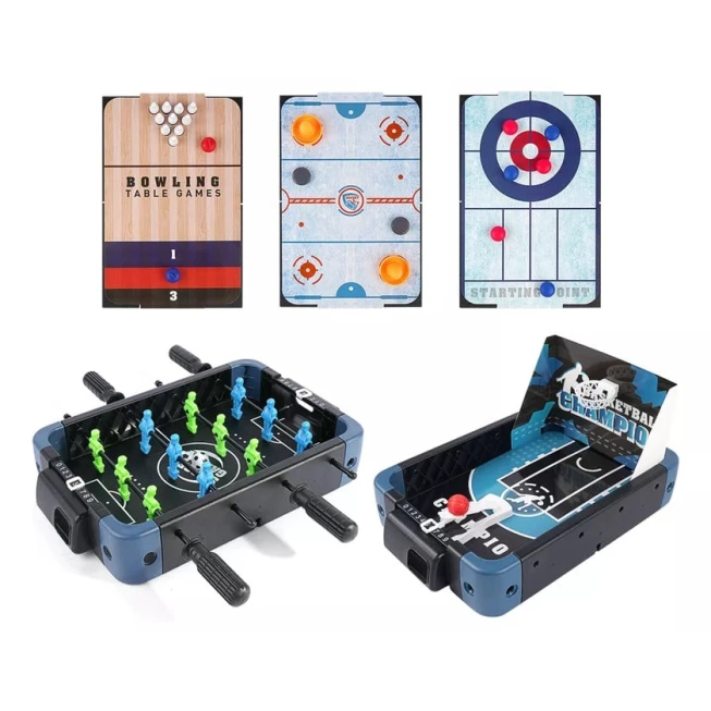 Настольный футбол XC Toys 5in1, 36.5x22.5x6.6 см Настольный футбол XC Toys 5in1, 36.5x22.5x6.6 см