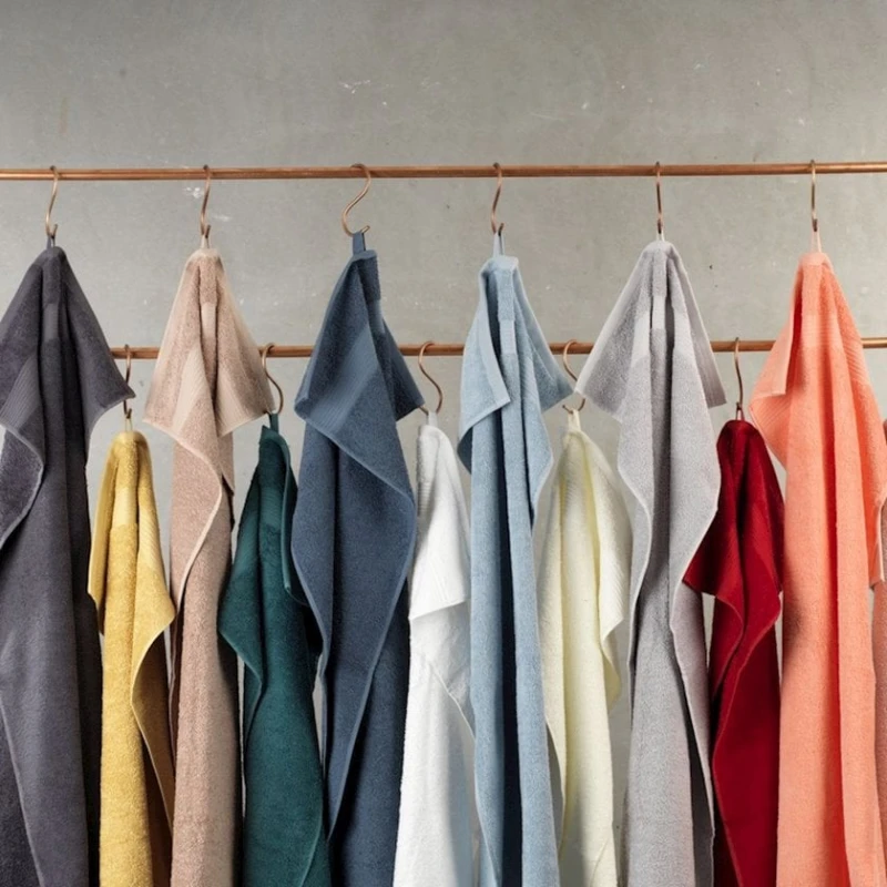 Полотенце банное JYSK Karlstad By Kronborg, 70x140 см, хлопок, темно-серый