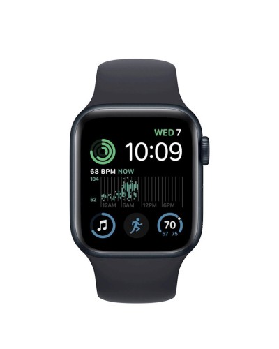 Ağıllı saat Apple Watch SE GPS 40mm Midnight Aluminium Case with Midnight Sport Band - S/M (MR9X3QI/A)